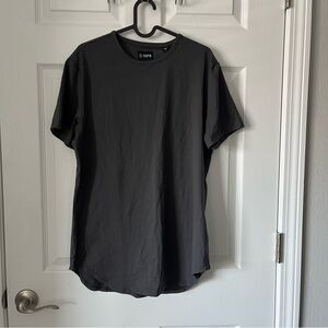 NWT Men's Cuts Clothing AO Elongated Short Sleeve Tee size Medium in Graphite